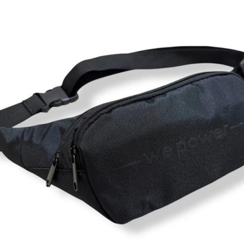 Бананка Fashion Bag (37*13*4) NO100-112 black (деми) Fashion Bag NO100-112 black