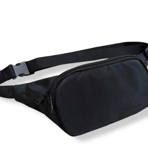 Бананка Fashion Bag (37*13*4) NO100-114 black (деми) Fashion Bag NO100-114 black