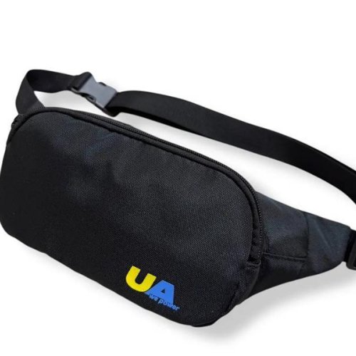 Бананка Fashion Bag (37*13*4) NO100-115 black (деми) Fashion Bag NO100-115 black