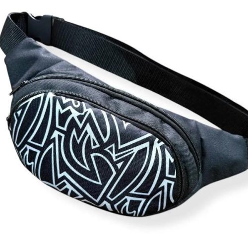 Бананка Fashion Bag (34*14*1) NO17-5 black (деми) Fashion Bag NO17-5 black