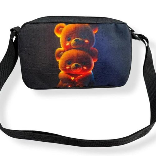 Бананка Fashion Bag (20*11*5) NPN09-29 black (деми) Fashion Bag NPN09-29 black