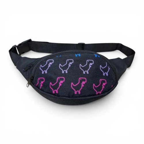 Бананка Fashion Bag (29*12*4) PNO04-17 black (деми) Fashion Bag PNO04-17 black