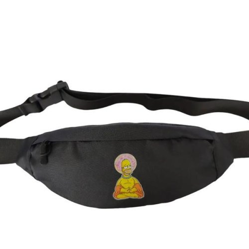 Бананка Fashion Bag (31*11*1) XNO18-5 black (деми) Fashion Bag XNO18-5 black