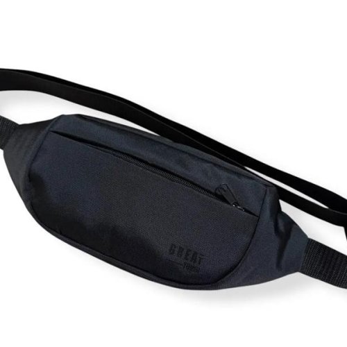Бананка Fashion Bag (35*14*4) XNO46-18 black (деми) Fashion Bag XNO46-18 black