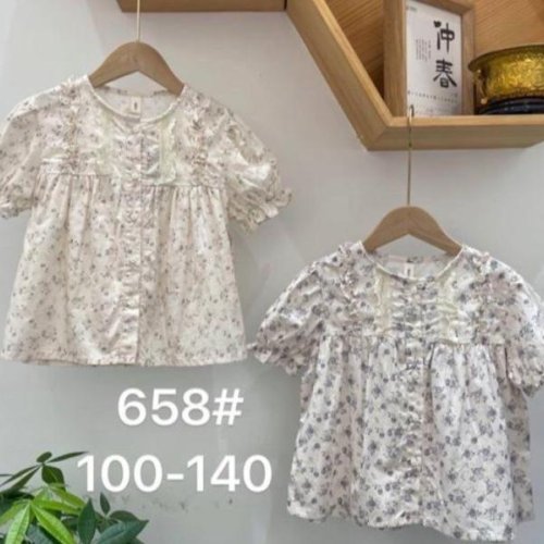 Блузка Meloria (100-140) 658 grey (лето) Meloria 658 grey