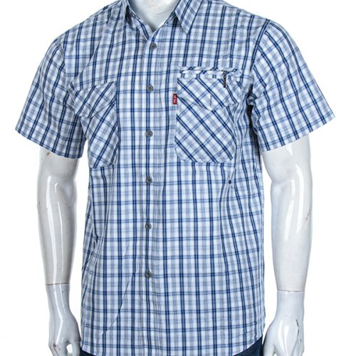 Рубашка Logaster (XL-5XL) A702-3 l.blue (лето) Logaster A702-3 l.blue