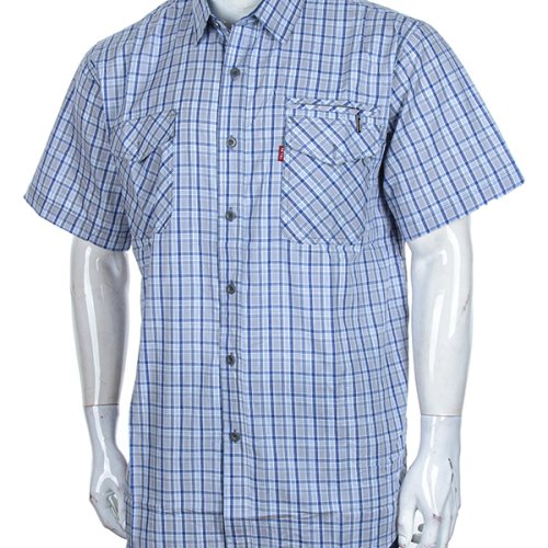 Рубашка Logaster (XL-5XL) A702-5 grey (лето) Logaster A702-5 grey
