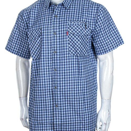 Рубашка Logaster (XL-5XL) A702-6 blue (лето) Logaster A702-6 blue