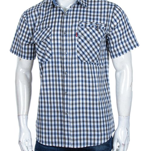 Рубашка Logaster (XL-5XL) A703-2 blue (лето) Logaster A703-2 blue
