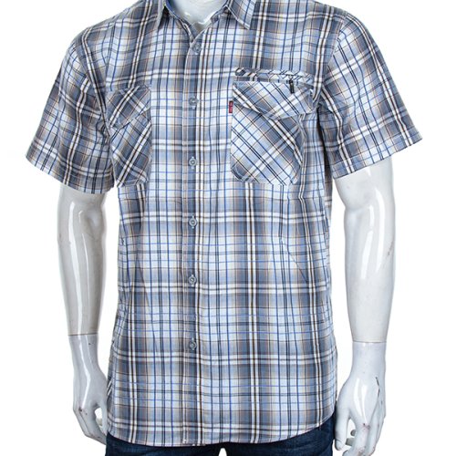 Рубашка Logaster (XL-5XL) A705-2 grey (лето) Logaster A705-2 grey