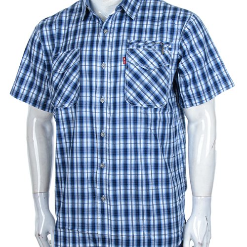 Рубашка Logaster (XL-5XL) A705-3 blue (лето) Logaster A705-3 blue