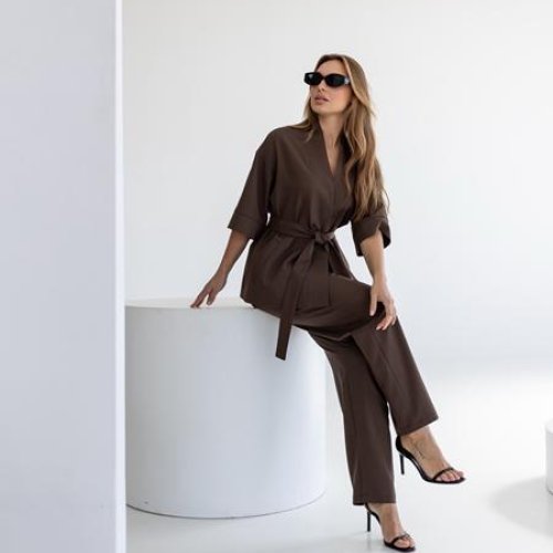 Костюм Diamanna (S-L) P239 brown (лето) Diamanna P239 brown