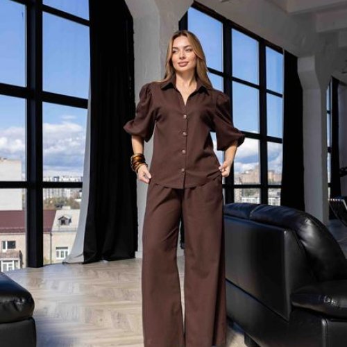 Костюм Diamanna (S-L) P243 brown (лето) Diamanna P243 brown