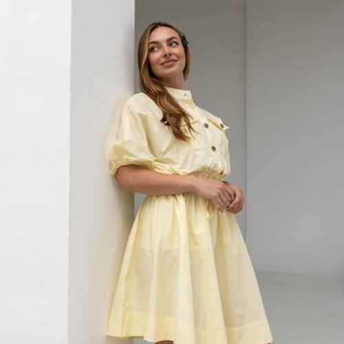 Платье Diamanna (S-M) P245 yellow (лето) Diamanna P245 yellow