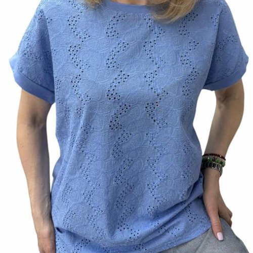 Футболка LeVisha (48-56) 25047 l.blue (лето) LeVisha 25047 l.blue