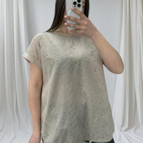 Футболка LeVisha (48-56) 25048 l.beige (лето) LeVisha 25048 l.beige