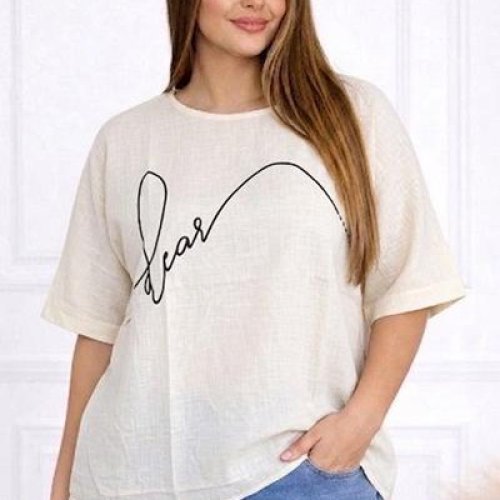 Футболка LeVisha (50-56) 26122 white (лето) LeVisha 26122 white