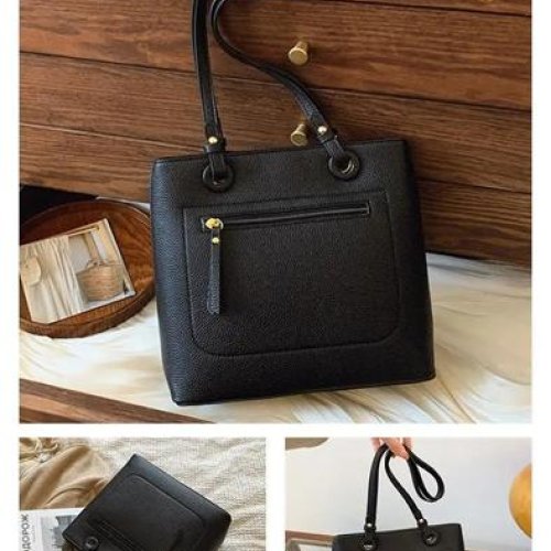 Сумка Fashion Bag (26*24*10) K0125-5 black (деми) Fashion Bag K0125-5 black