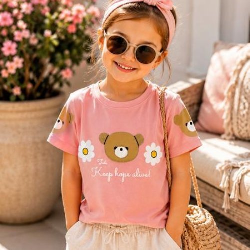 Футболка Major (92-140) 4094 pink (лето) Major 4094 pink