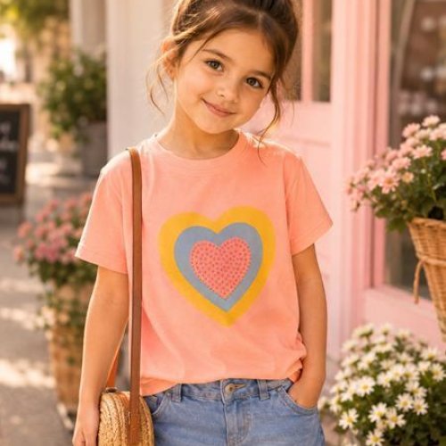 Футболка Major (104-128) 5110 peach (лето) Major 5110 peach