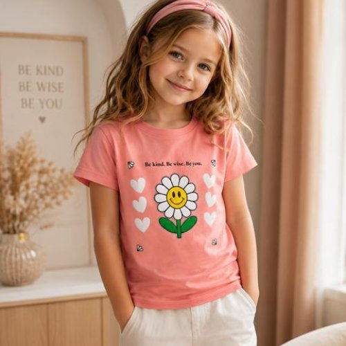 Футболка Major (104-128) 5113 peach (лето) Major 5113 peach