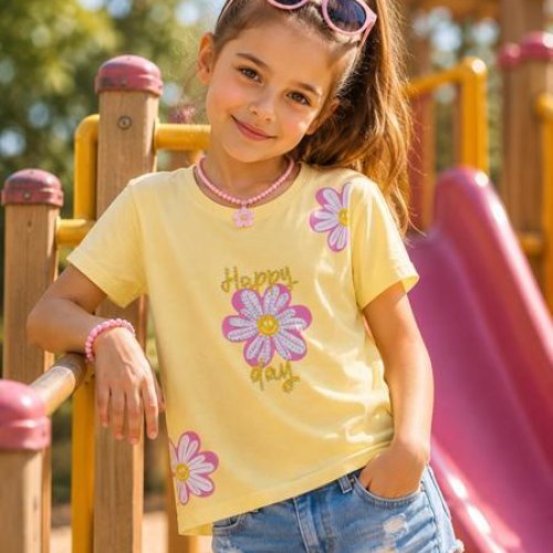 Футболка Major (104-128) 5142 yellow (лето) Major 5142 yellow