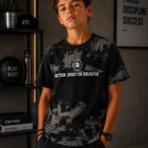 Футболка Major (134-152) 3083 black (лето) Major 3083 black