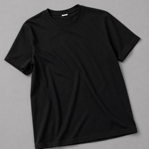 Футболка Zalov (S-2XL) ZW1653 black (лето) Zalov ZW1653 black