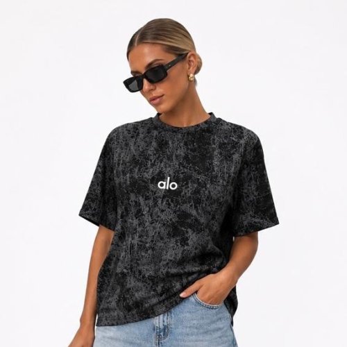 Футболка Zalov (S-2XL) ZW1888 black (лето) Zalov ZW1888 black