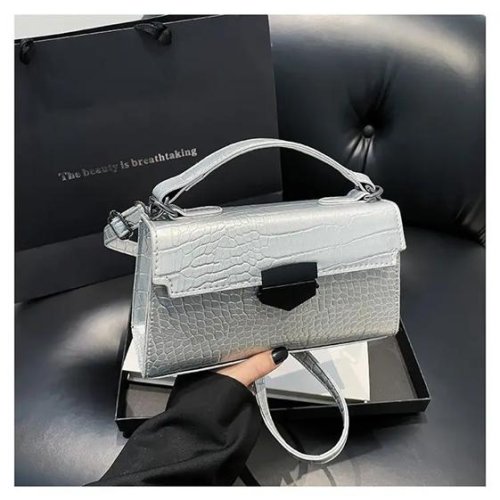 Сумка Fashion Bag (23*13*8) 6239-1 silver (деми) Fashion Bag 6239-1 silver
