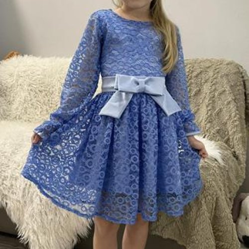 Платье Kosmy (98-116) K308 l.blue (лето) Kosmy K308 l.blue