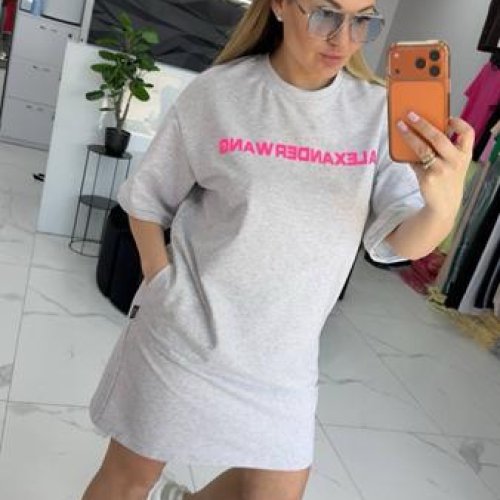 Платье LOVEKAN (S-L) 1543 grey (лето) LOVEKAN 1543 grey