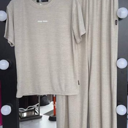 Костюм спорт LOVEKAN (S-L) 1693 beige (деми) LOVEKAN 1693 beige