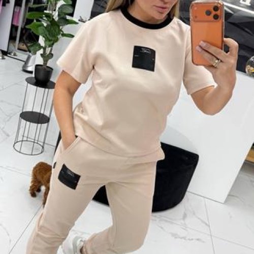 Костюм спорт LOVEKAN (S-L) 1449 apricot (деми) LOVEKAN 1449 apricot