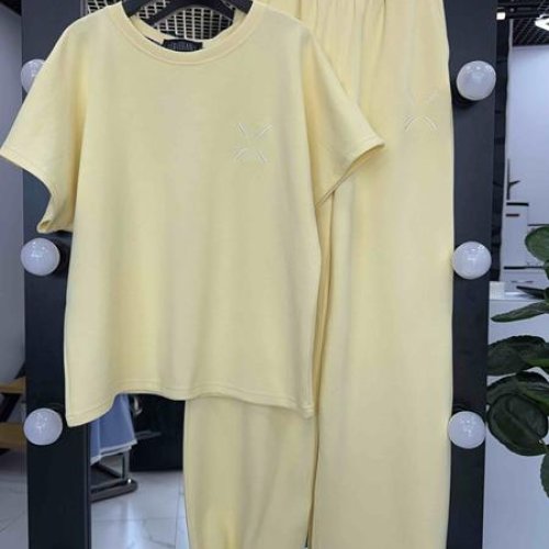 Костюм спорт LOVEKAN (S-L) 1700 yellow (деми) LOVEKAN 1700 yellow