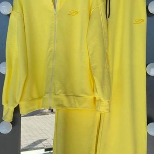Костюм спорт LOVEKAN (S-L) 1667 yellow (деми) LOVEKAN 1667 yellow