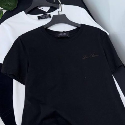 Футболка LOVEKAN (S-L) 1619 black (лето) LOVEKAN 1619 black