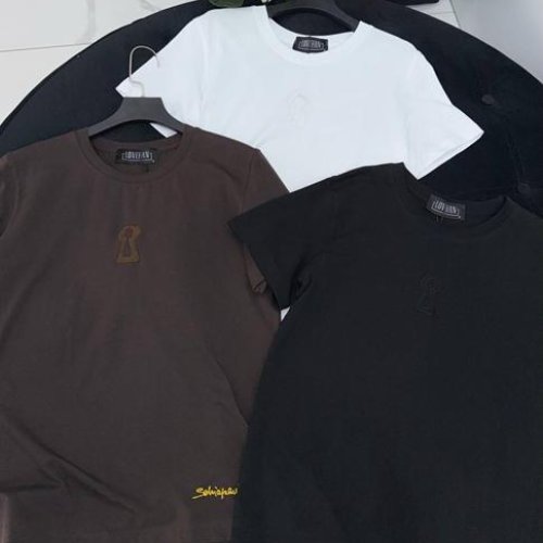 Футболка LOVEKAN (S-L) 1634 black (лето) LOVEKAN 1634 black