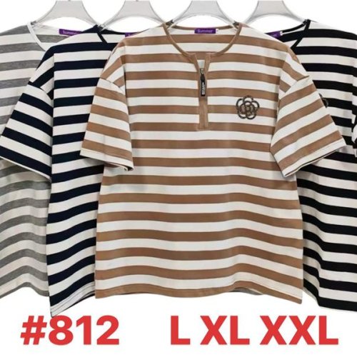 Футболка Summer (L-2XL) 812 mix (лето) Summer 812 mix