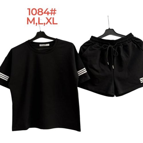 Костюм Peng (M-XL) 1084 black (лето) Peng 1084 black