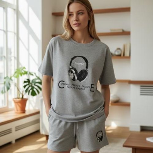 Костюм Peng (M-XL) 1085 grey (лето) Peng 1085 grey