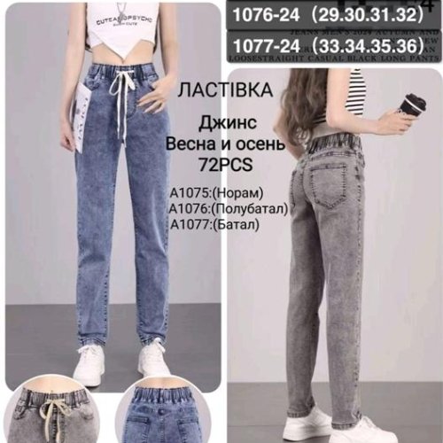 Джинсы Hoan (33-36) 1077-24 mix (деми) Hoan 1077-24 mix