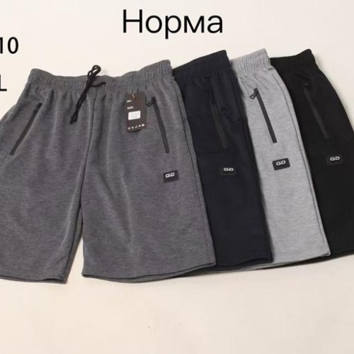 Шорты Hoan (3XL-7XL) 5010 black (лето) Hoan 5010 black