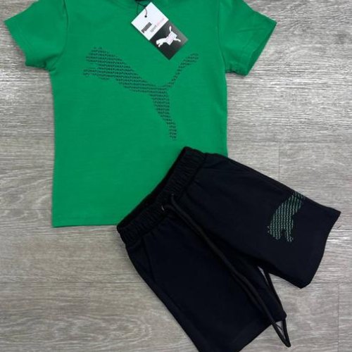 Костюм MirWear kids (4-8) MR802-287-1 green (лето) MirWear kids MR802-287-1 green