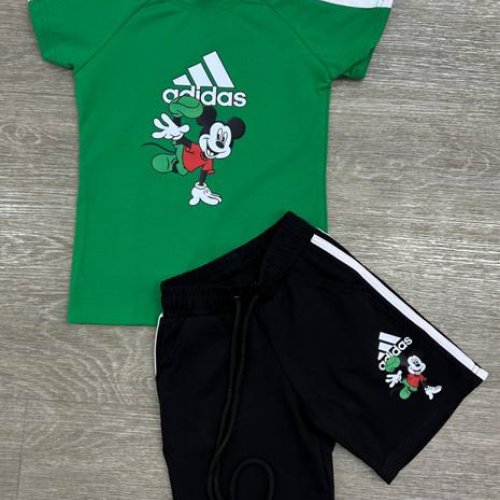 Костюм MirWear kids (4-8) MR810-287-1 green (лето) MirWear kids MR810-287-1 green