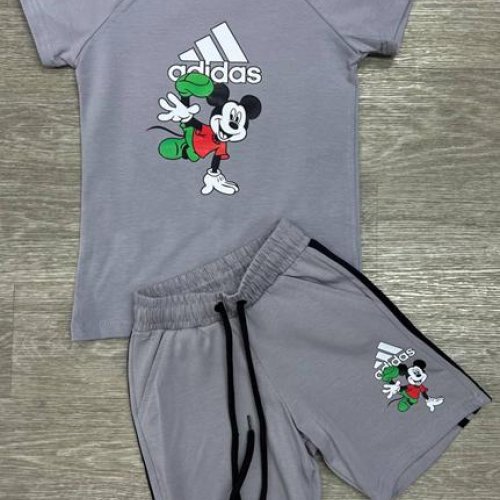 Костюм MirWear kids (4-8) MR813-287-1 grey (лето) MirWear kids MR813-287-1 grey