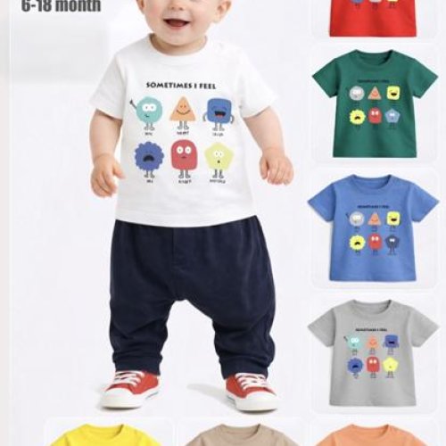 Футболка Baby Boom (0.6-1.6) 26028 yellow (лето) Baby Boom 26028 yellow