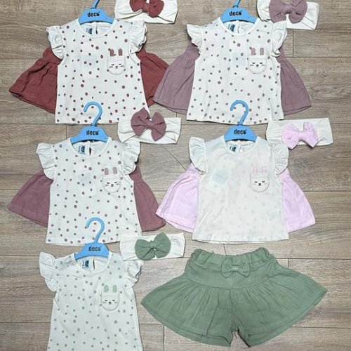 Костюм Baby Boom (0.9-2) BB381 pink (лето) Baby Boom BB381 pink