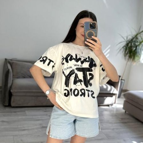Футболка S.Style (one size) 56 white (лето) S.Style 56 white