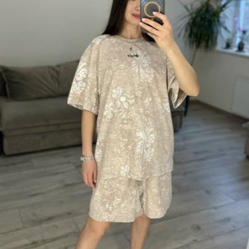 Костюм S.Style (one size) 648-0 beige (лето) S.Style 648-0 beige